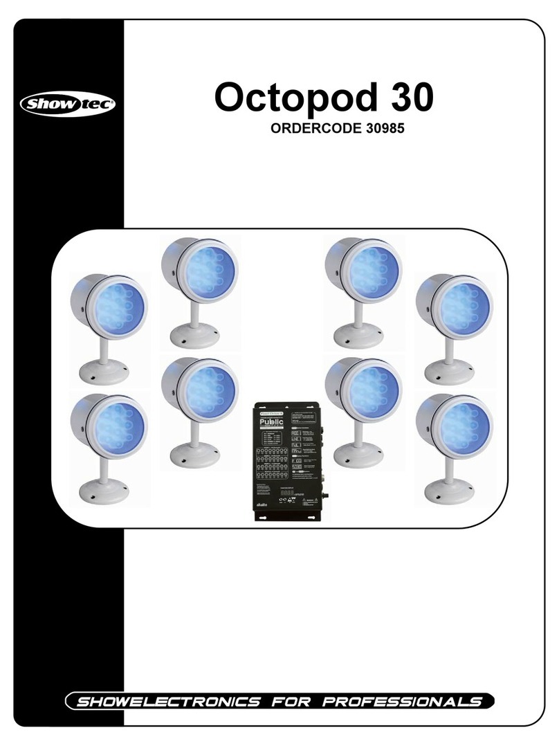 Show Tec Octopod 30 User manual