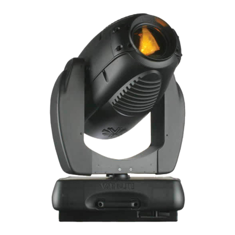 Vari Lite VL3500 Spot Luminaire Service manual