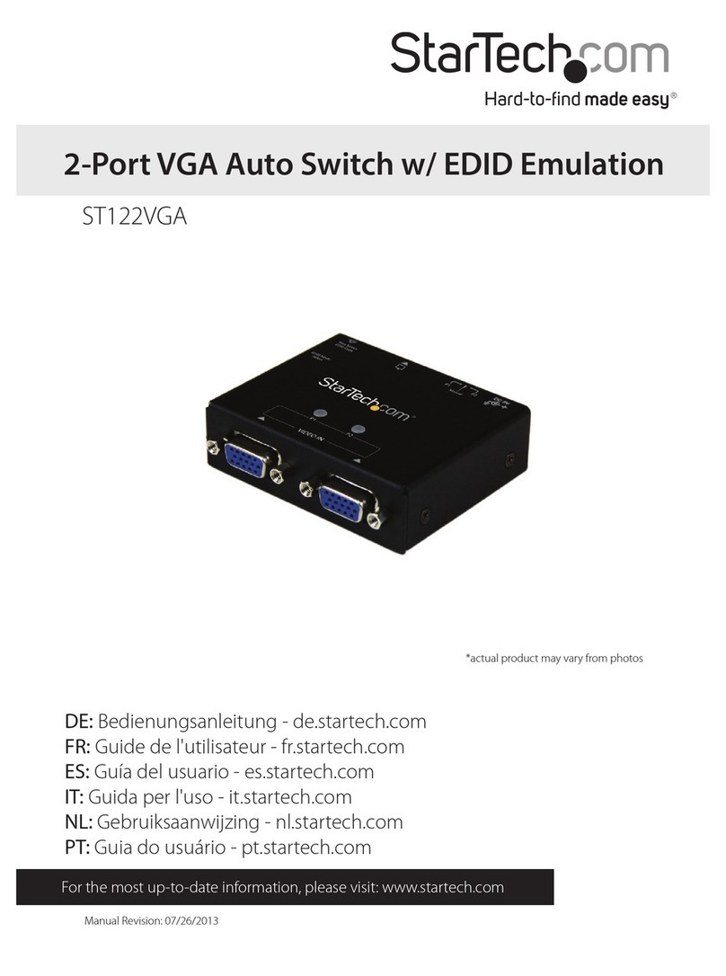 StarTech.com ST122VGA user guide