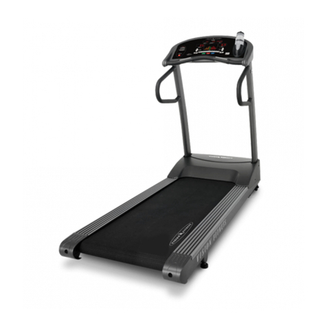 Vision Fitness Platform Treadmill T9700 Runne owner's guide