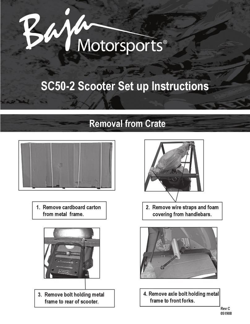 Baja motorsports SC50-2 Manual