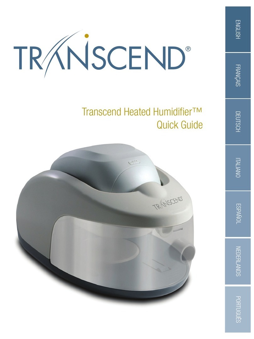 Transcend Heated Humidifier User manual