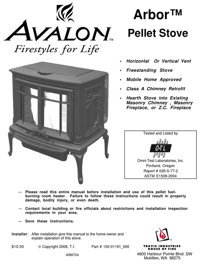 Avalon Arbor User manual