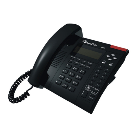 AudioCodes 310HD Use and care manual
