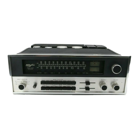 McIntosh MAC 1900 Service information