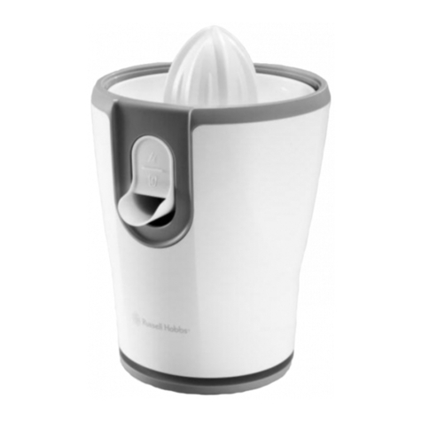Russell Hobbs RHCJ01 Instructions and warranty