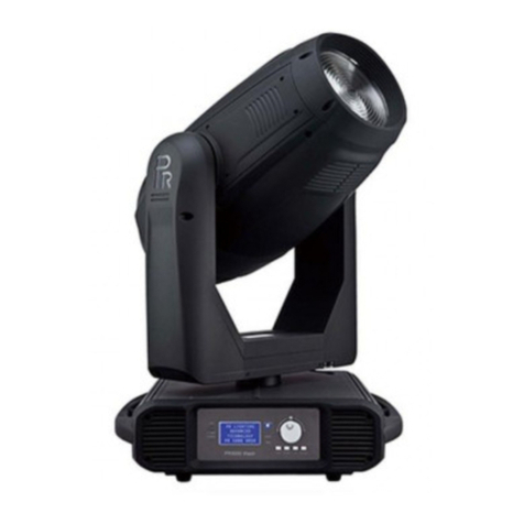 PR Lighting PR5000 User manual