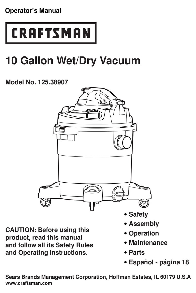 Craftsman 125.38907 User manual