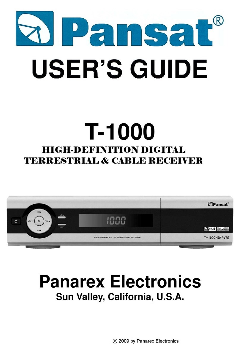 Pansat T-100 user guide