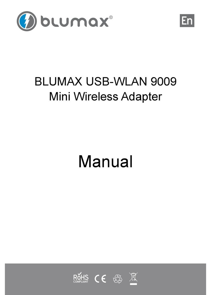 Blumax USB-WLAN 9009 manual