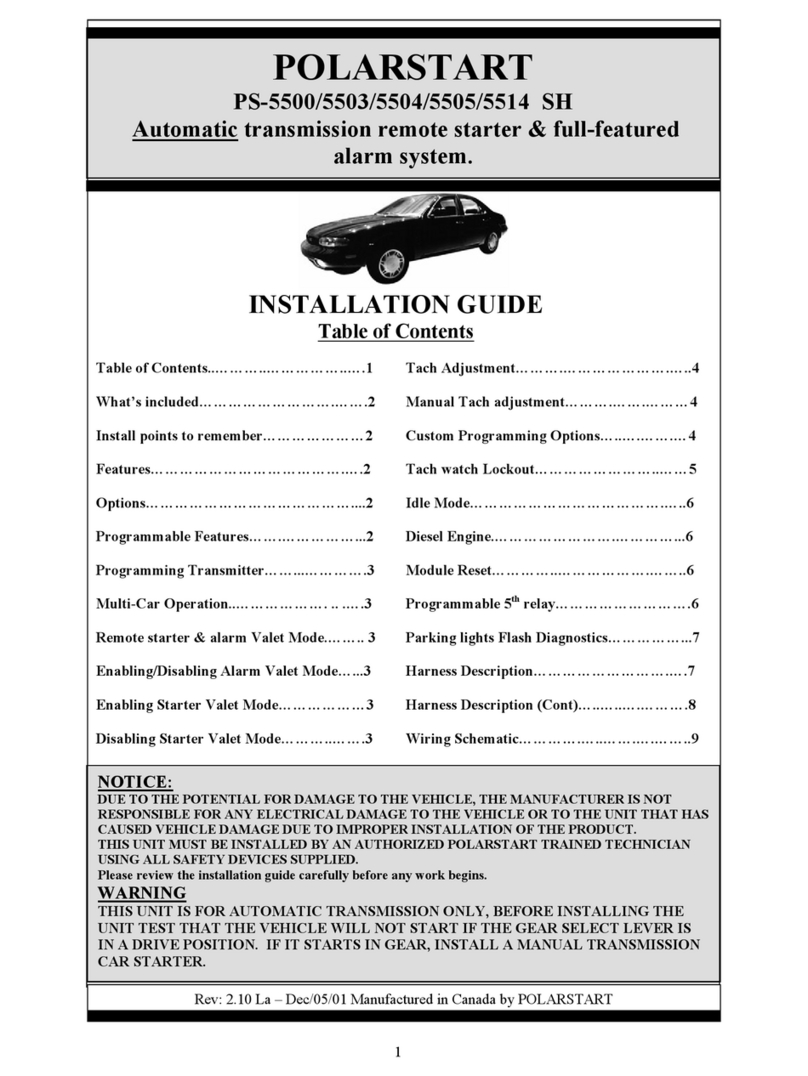 Polarstart PS-5500 SH installation guide