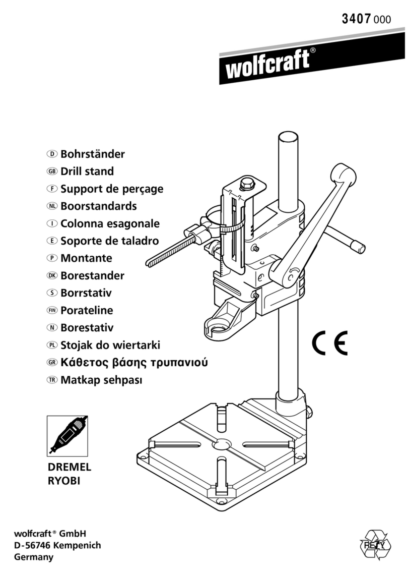 Wolfcraft 3407 000 User manual