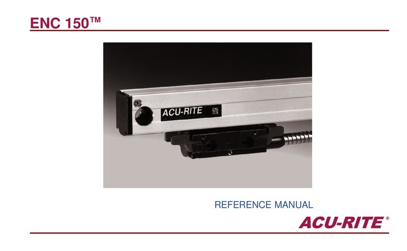 ACU-RITE ENC 150 Reference manual