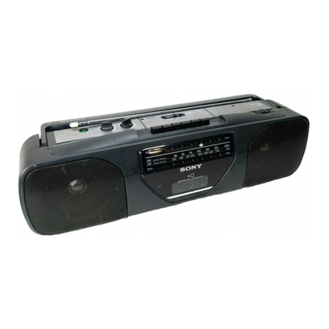 Sony CFS-201 User manual