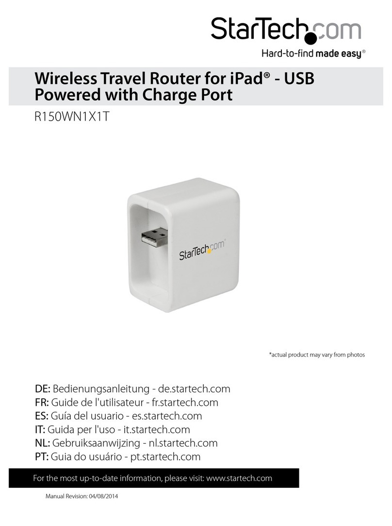 StarTech.com R150WN1X1T User manual