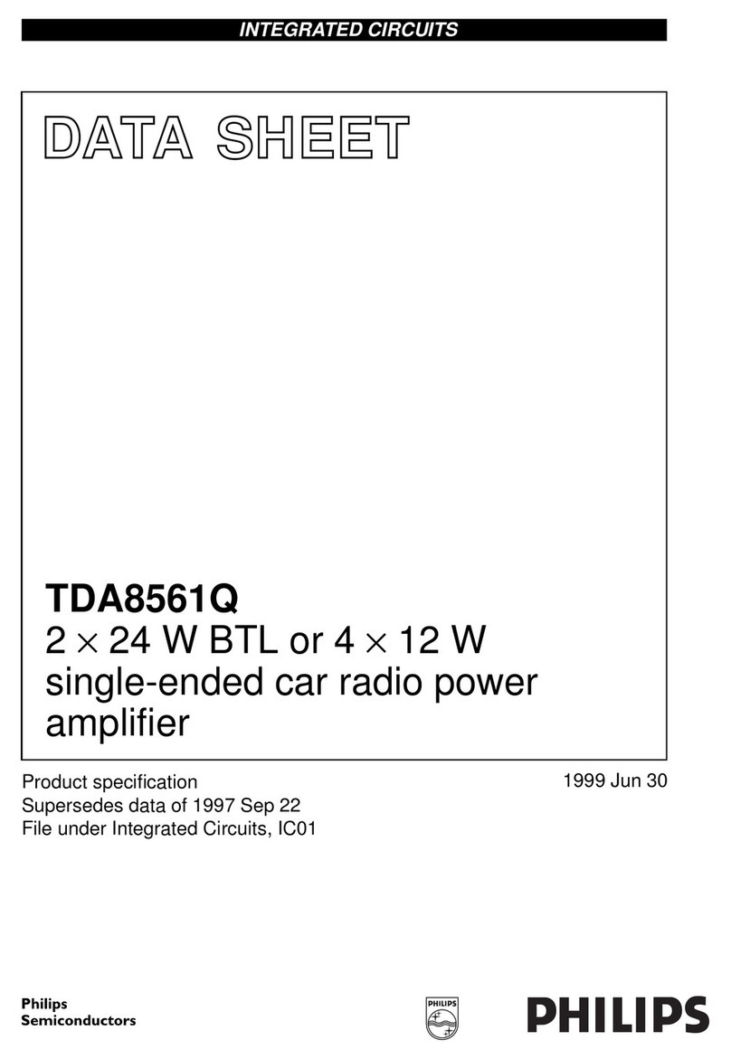 Philips TDA8561Q User manual