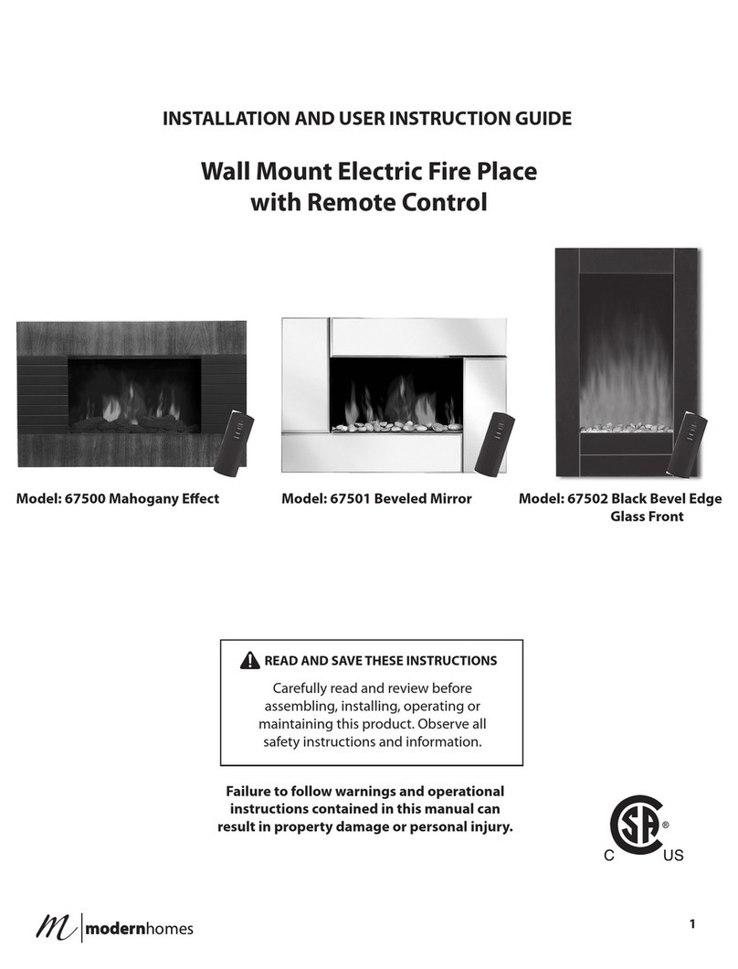 Trademark 67500 Mahogany Effect Installation and user instruction guide