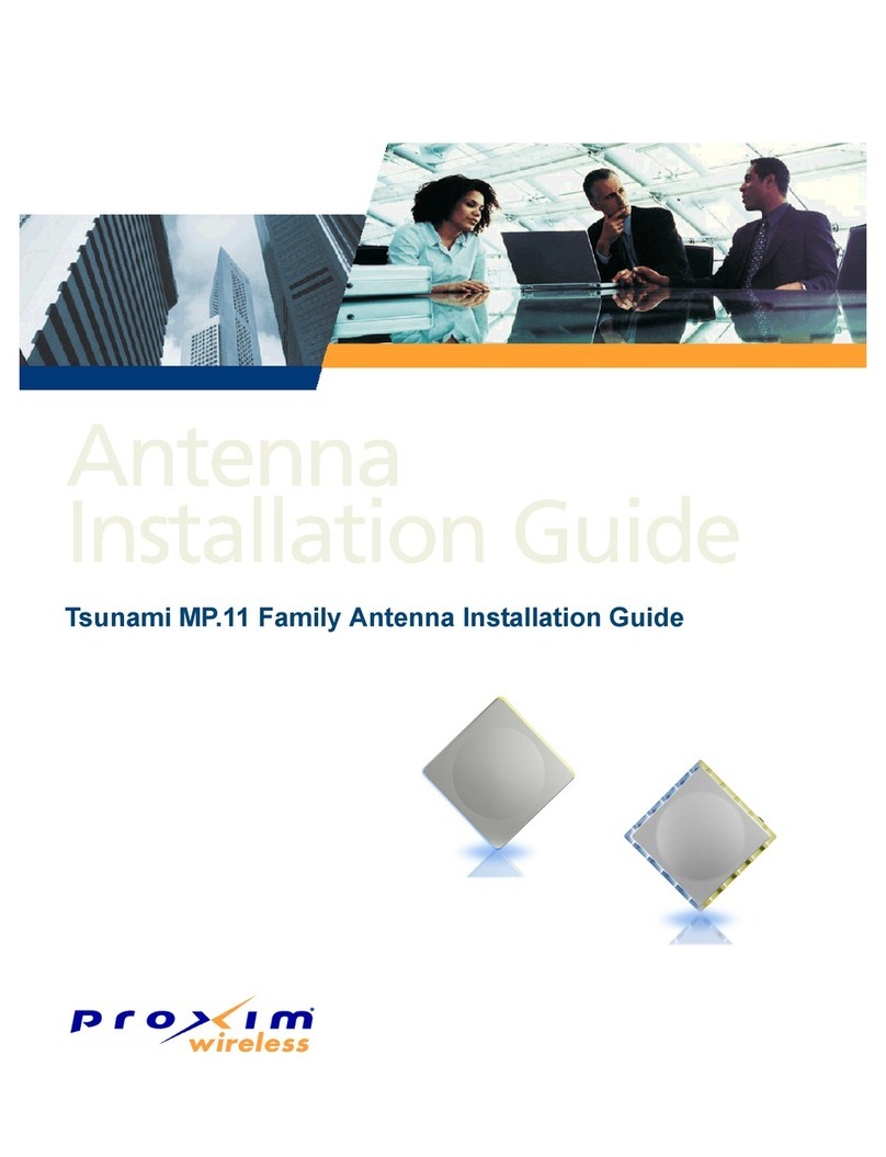 Proxim Antenna Tsunami MP.11 installation guide