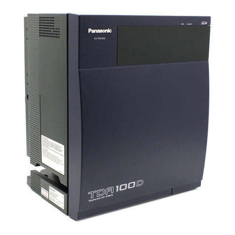 Panasonic KX-TDA100D User manual