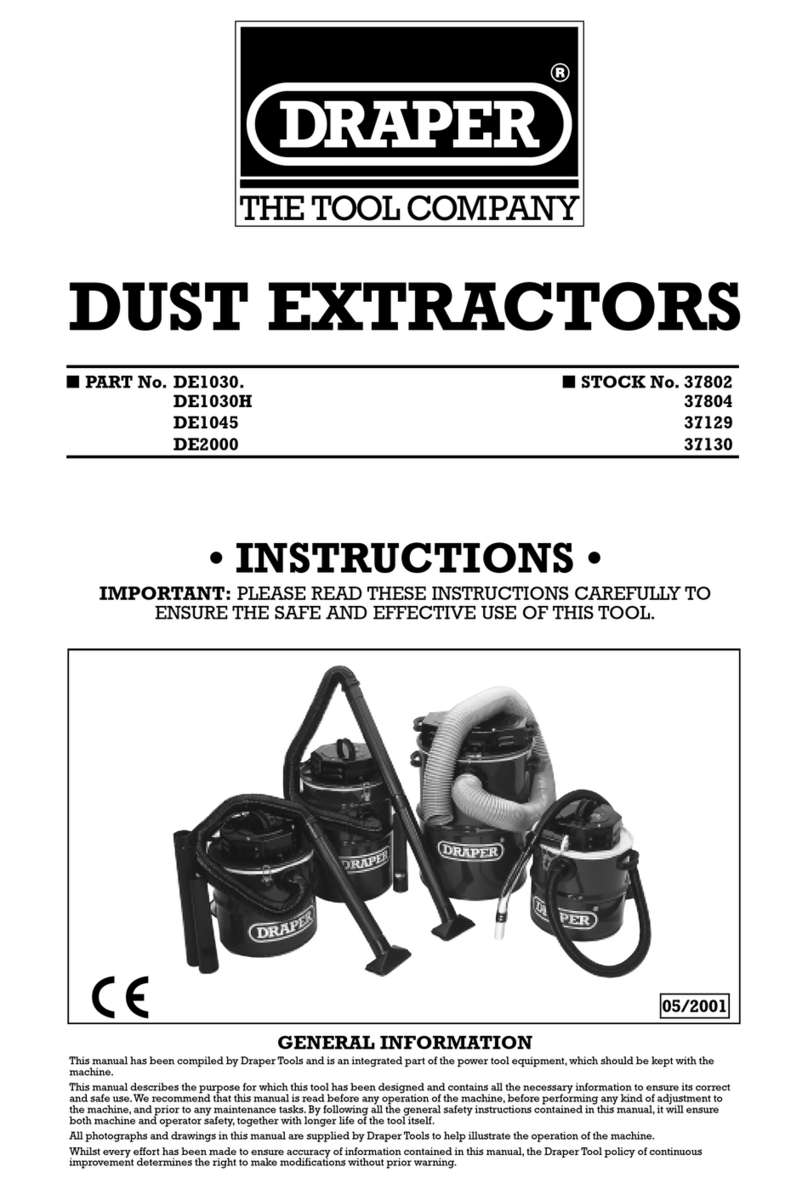Draper DE1030 instructions