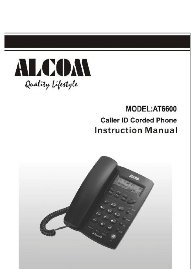 ALcom AT6600 instruction manual