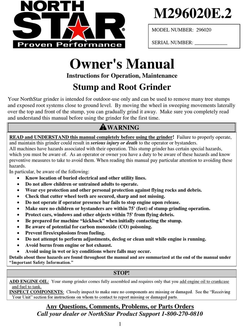 North Star 296020 owner's manual