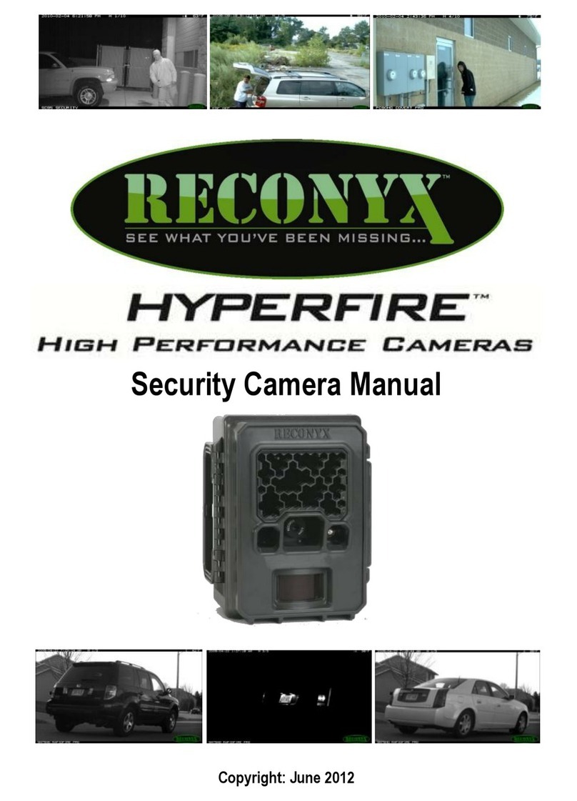 Reconyx HYPERFIRE User manual