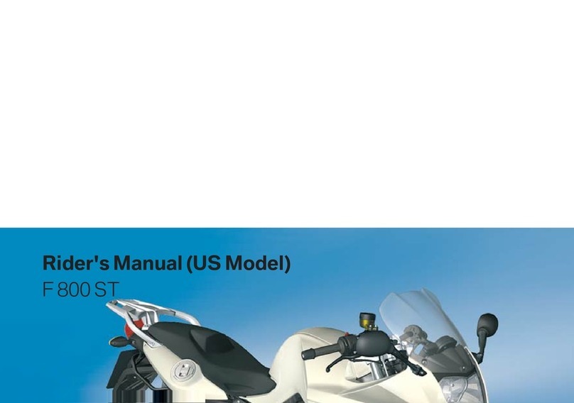BMW F 800 ST Installation and maintenance manual