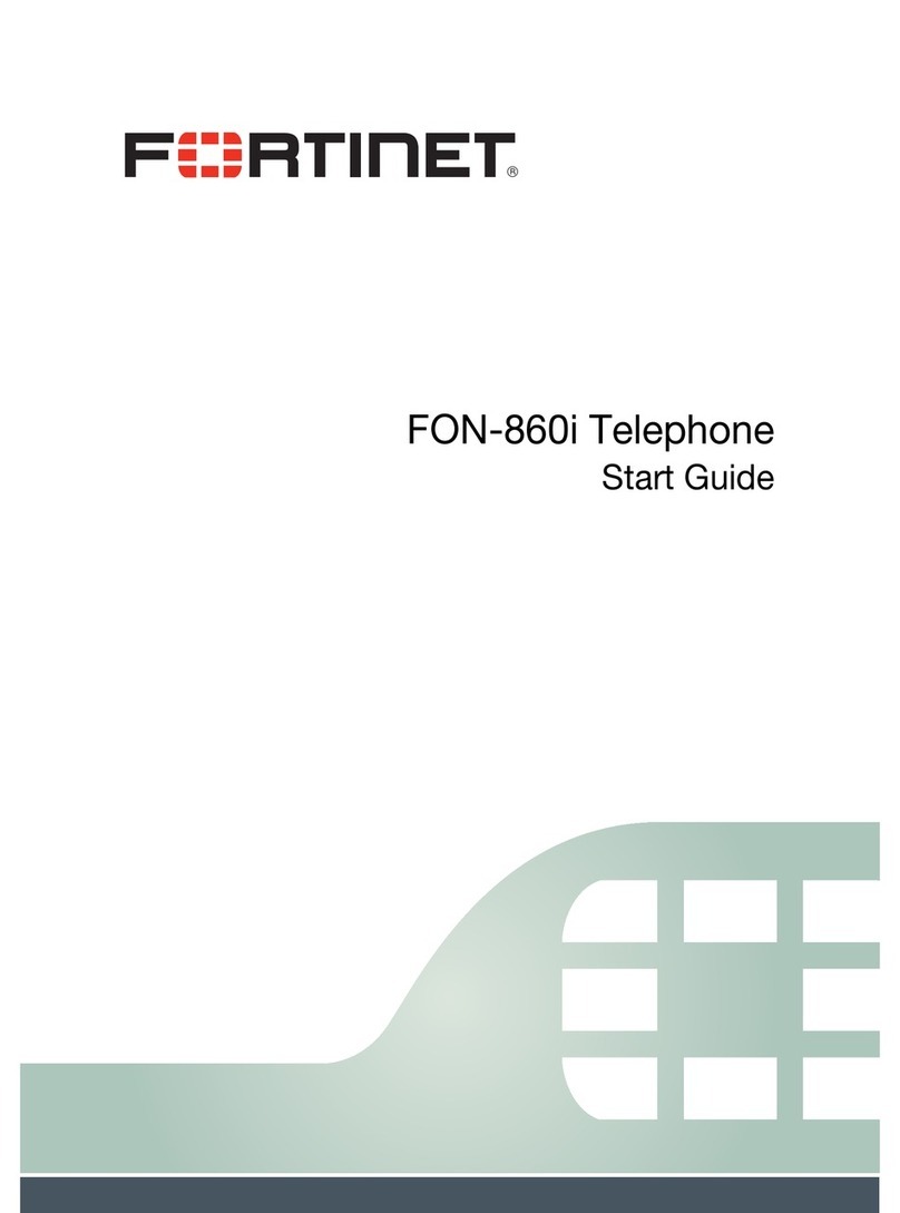 Fortinet FON-860i Guide