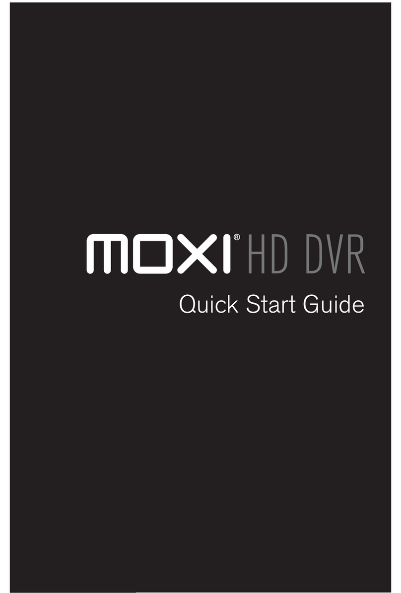 Moxi HD DVR quick start guide