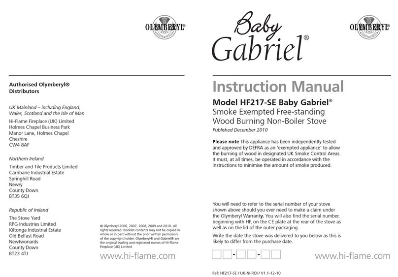 Olymberyl HF217-SE Baby Gabriel instruction manual