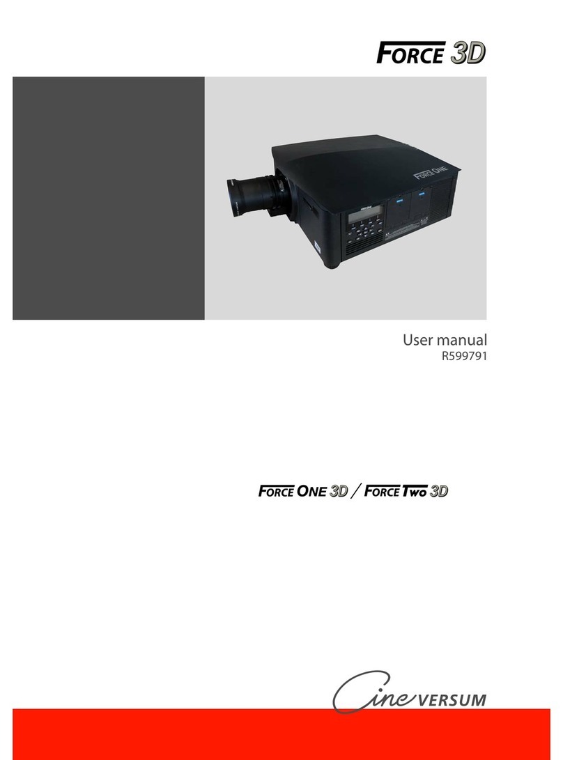 Cineversum Force One 3D user manual Cineversum Force One 3D user manual