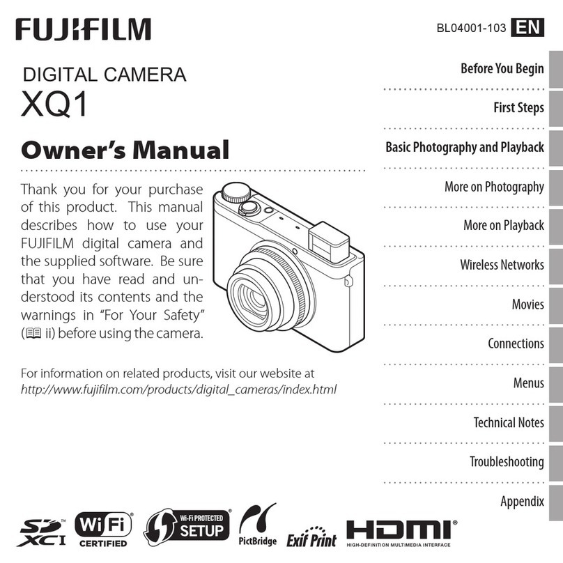 FujiFilm XQ1 owner's manual