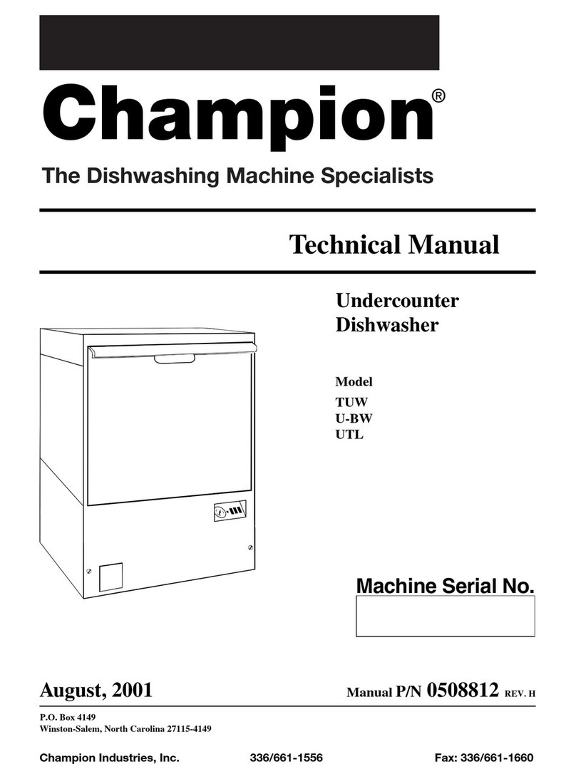 Champion TUW User manual