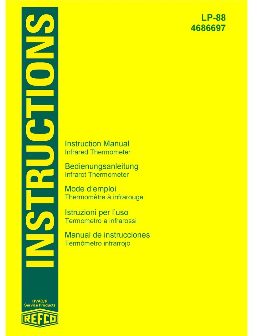 Refco LP-88 instruction manual