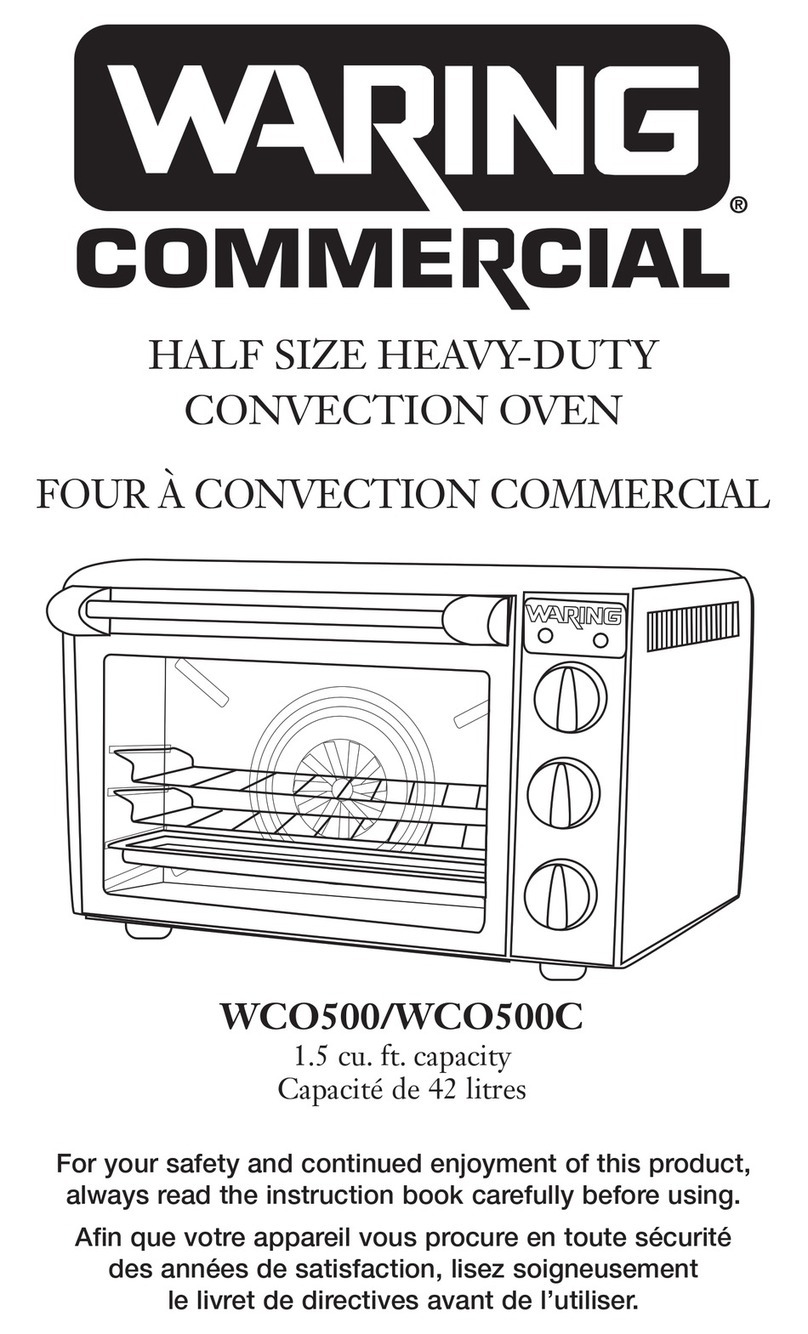Waring WCO500 instructions