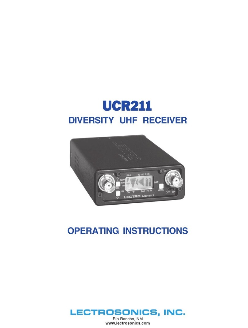 Lectrosonics UCR2 User manual