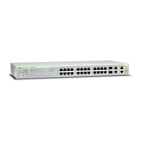 Allied Telesis AT-FS750 User manual