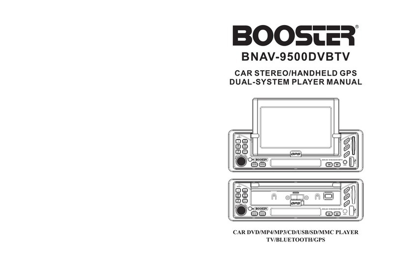 Booster BNAV-9500DVBTV User manual