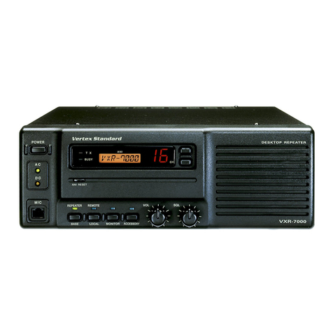 Vertex Standard VXR-7000 Service manual