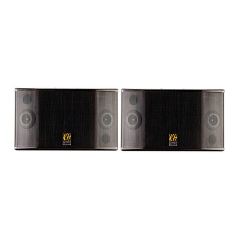Wharfedale Pro KH series User instruction manual
