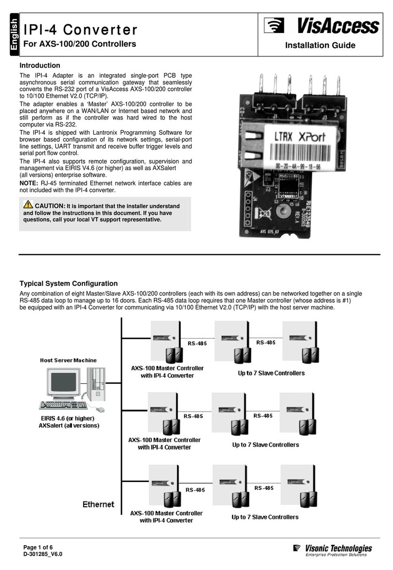VisAccess IPI-4 installation guide