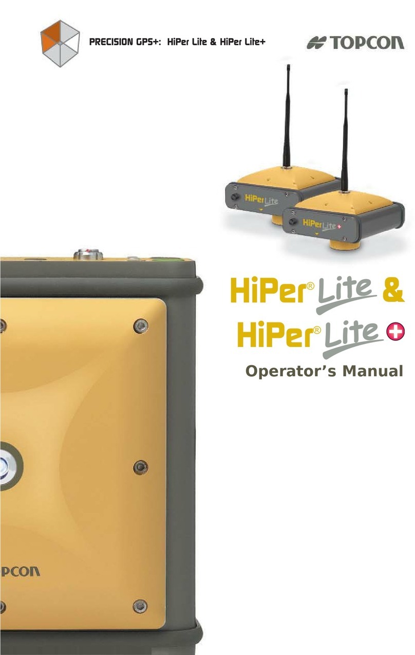 Topcon HiPer Lite+ User manual Topcon HiPer Lite+ User manual