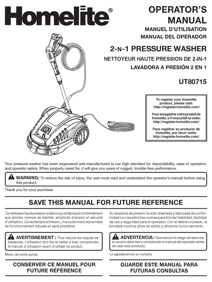 Homelite UT80715 Replacement Operator's manual