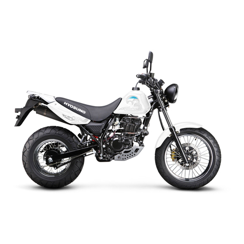 HYOSUNG RT125D - PARTS CATALOGUE owner's manual
