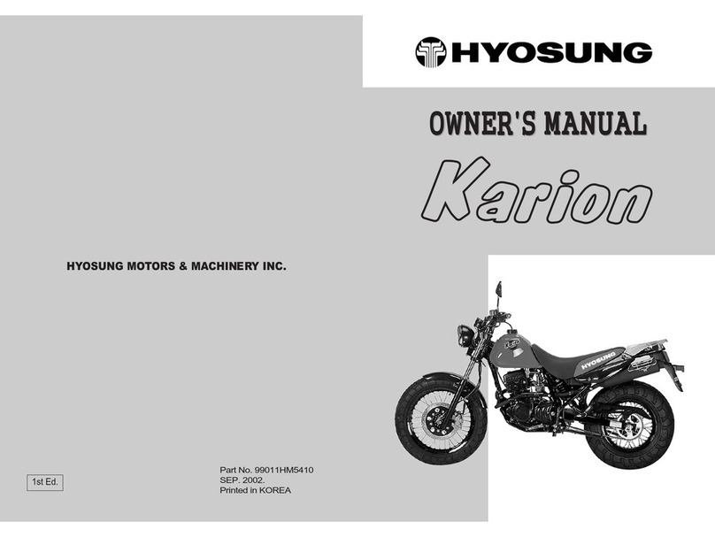 HYOSUNG Karion User manual
