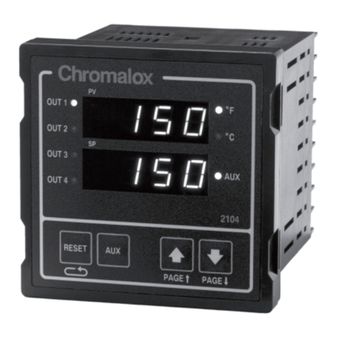 Chromalox 2104 Technical manual