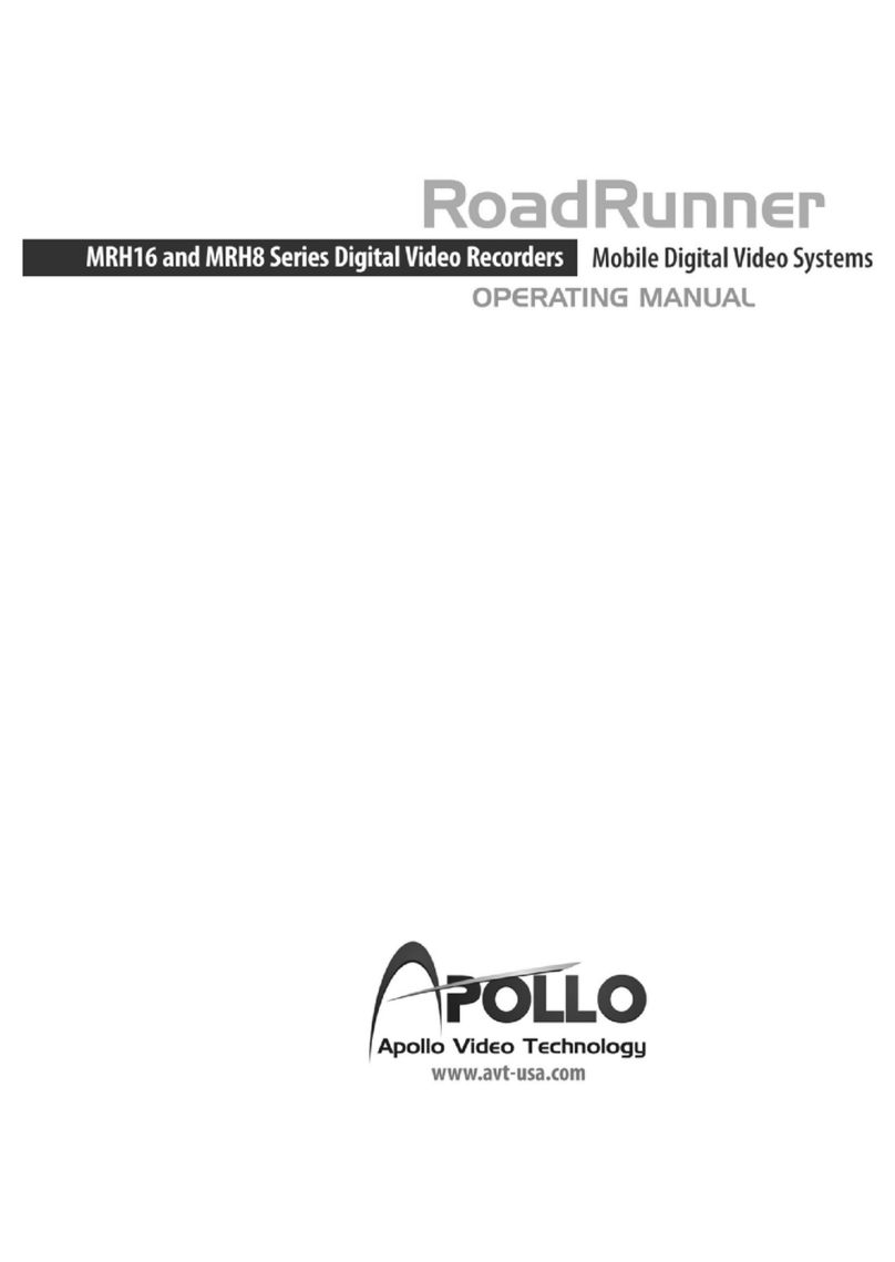 Apollo RoadRunner MRH16 User manual