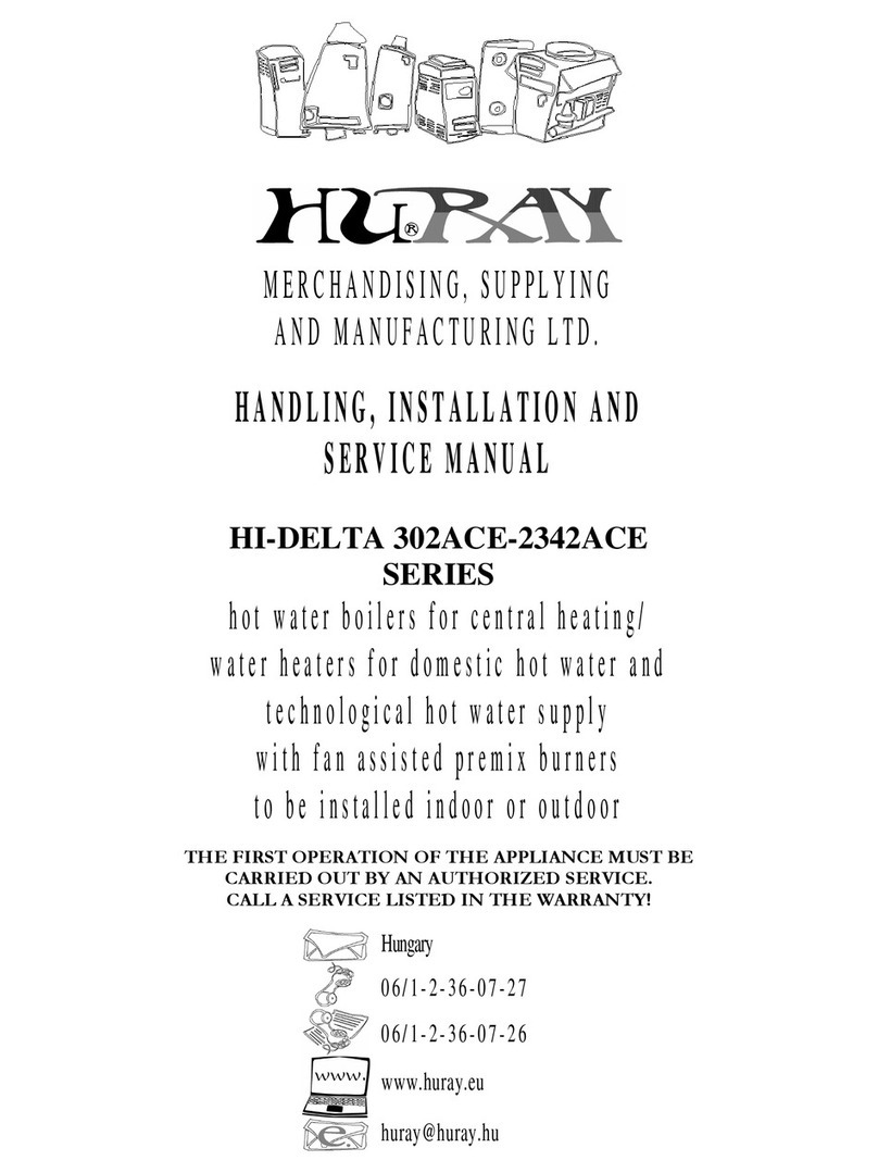 HuRay HI-DELTA 302ACE Installation and service manual