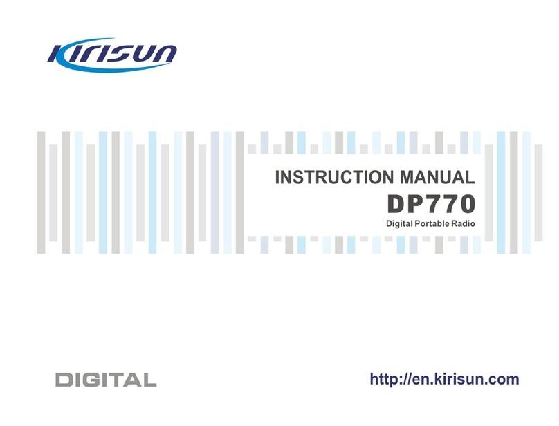 Kirisun DP770 instruction manual